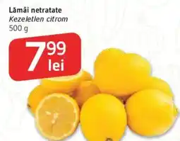Supeco Lămâi netratate Ofertă