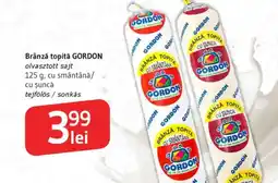 Supeco Brânză topită GORDON Ofertă