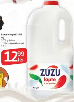 Supeco Lapte integral ZUZU Ofertă