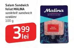 Supeco Salam Sandwich feliat MALINA Ofertă