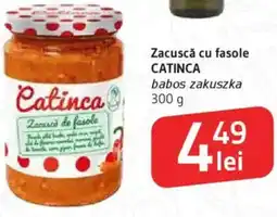 Supeco Zacuscă cu fasole CATINCA Ofertă