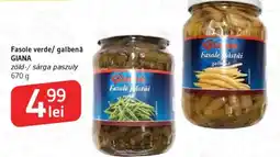Supeco Fasole verde/galbenă GIANA Ofertă