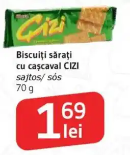 Supeco Biscuiți săraţi cu caşcaval CIZI Ofertă