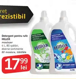 Supeco Detergent pentru rufe HILLOX Ofertă