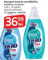 Supeco Detergent lichid de rufe DERO Pro Ofertă