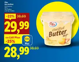 Lidl Pilos Unt clarificat Ofertă