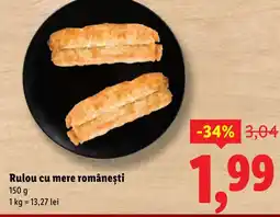 Lidl Rulou cu mere româneşti Ofertă