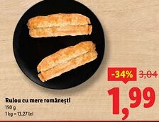 Lidl Rulou cu mere româneşti Ofertă