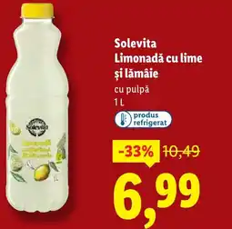 Lidl Solevita Limonadă cu lime şi lămâie Ofertă