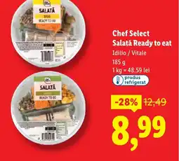 Lidl Chef Select Salată Ready to eat Ofertă