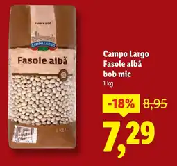 Lidl Campo Largo Fasole albă bob mic Ofertă