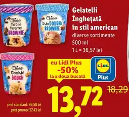 Lidl Gelatelli Ingheţată Ofertă