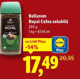 Lidl Bellarom Royal Cafea solubilă Ofertă