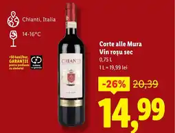 Lidl Corte alle Mura Vin roşu sec Ofertă
