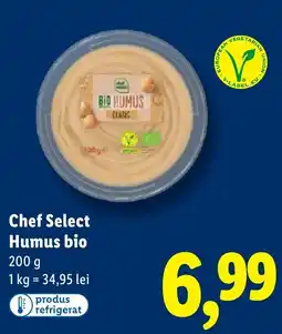 Lidl Chef Select Humus bio Ofertă