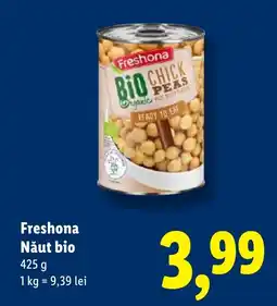 Lidl Freshona Nǎut bio Ofertă