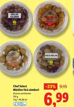 Lidl Chef Select Măsline fără sâmburi Ofertă