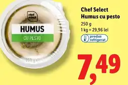 Lidl Chef Select Humus cu pesto Ofertă