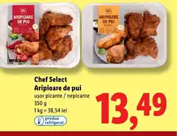 Lidl Chef Select Aripioare de pui Ofertă
