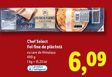Lidl Chef Select Foi fine de plăcintă Ofertă