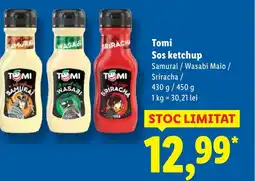 Lidl Tomi Sos ketchup Ofertă