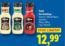 Lidl Tomi Sos ketchup Ofertă
