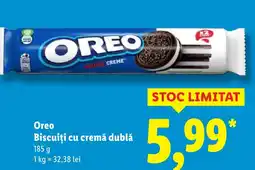 Lidl Oreo Biscuiți cu cremă dublă Ofertă