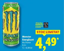 Lidl Monster Energizant Ofertă