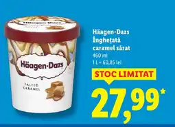 Lidl Häagen-Dazs Îngheţată caramel sărat Ofertă