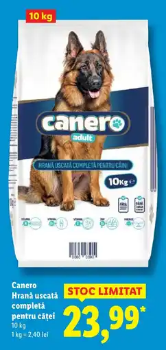 Lidl Canero Hrană uscată completǎ pentru căţei Ofertă
