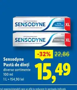 Lidl SENSODYNE Pastă de dinți Ofertă