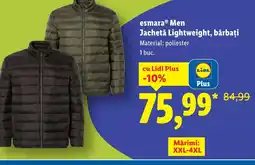 Lidl Esmara® Men Jachetǎ Lightweight, bărbați Ofertă