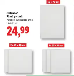 Lidl CrelandoⓇ Pânză pictură Ofertă