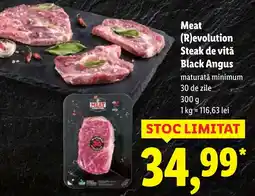 Lidl Meat (R)evolution Steak de vită Black Angus Ofertă