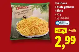 Lidl Freshona Fasole galbenă tăiată Ofertă