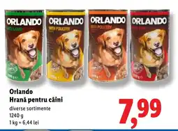 Lidl ORLANDO Hrană pentru câini Ofertă