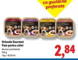 Lidl ORLANDO Gourmet Pate pentru câini Ofertă