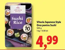 Lidl Vitasia Japanese Style Orez pentru Sushi Ofertă