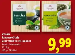 Lidl Vitasia Japanese Style Ceai verde în stil japonez Ofertă