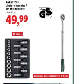 Lidl PARKSIDE® Cheie telescopică / Set chei tubulare Ofertă