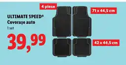 Lidl ULTIMATE SPEED® Covorase auto Ofertă