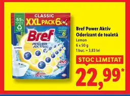 Lidl Bref Power Aktiv Odorizant de toaletă Ofertă