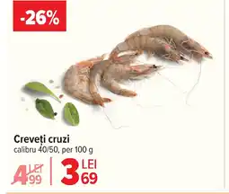 Carrefour Creveti cruzi Ofertă