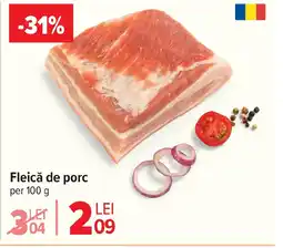 Carrefour Fleică de porc Ofertă