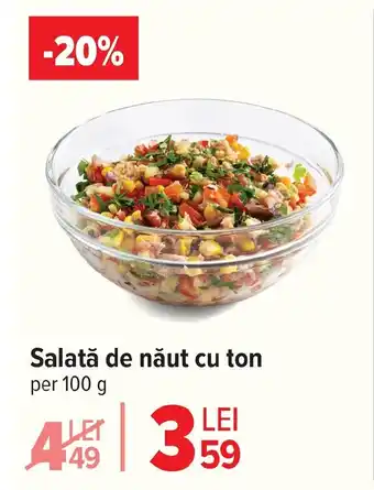 Carrefour Salată de nǎut cu ton Ofertă