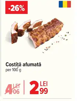 Carrefour Costiţă afumată Ofertă