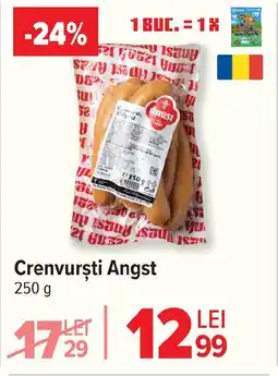 Carrefour Crenvursti Angst Ofertă