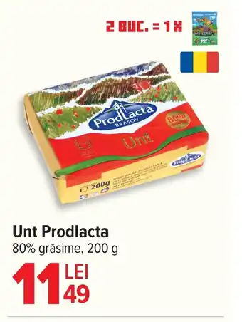 Carrefour Unt Prodlacta Ofertă