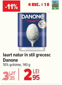 Carrefour laurt natur în stil grecesc Danone Ofertă