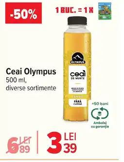 Carrefour Ceai Olympus Ofertă